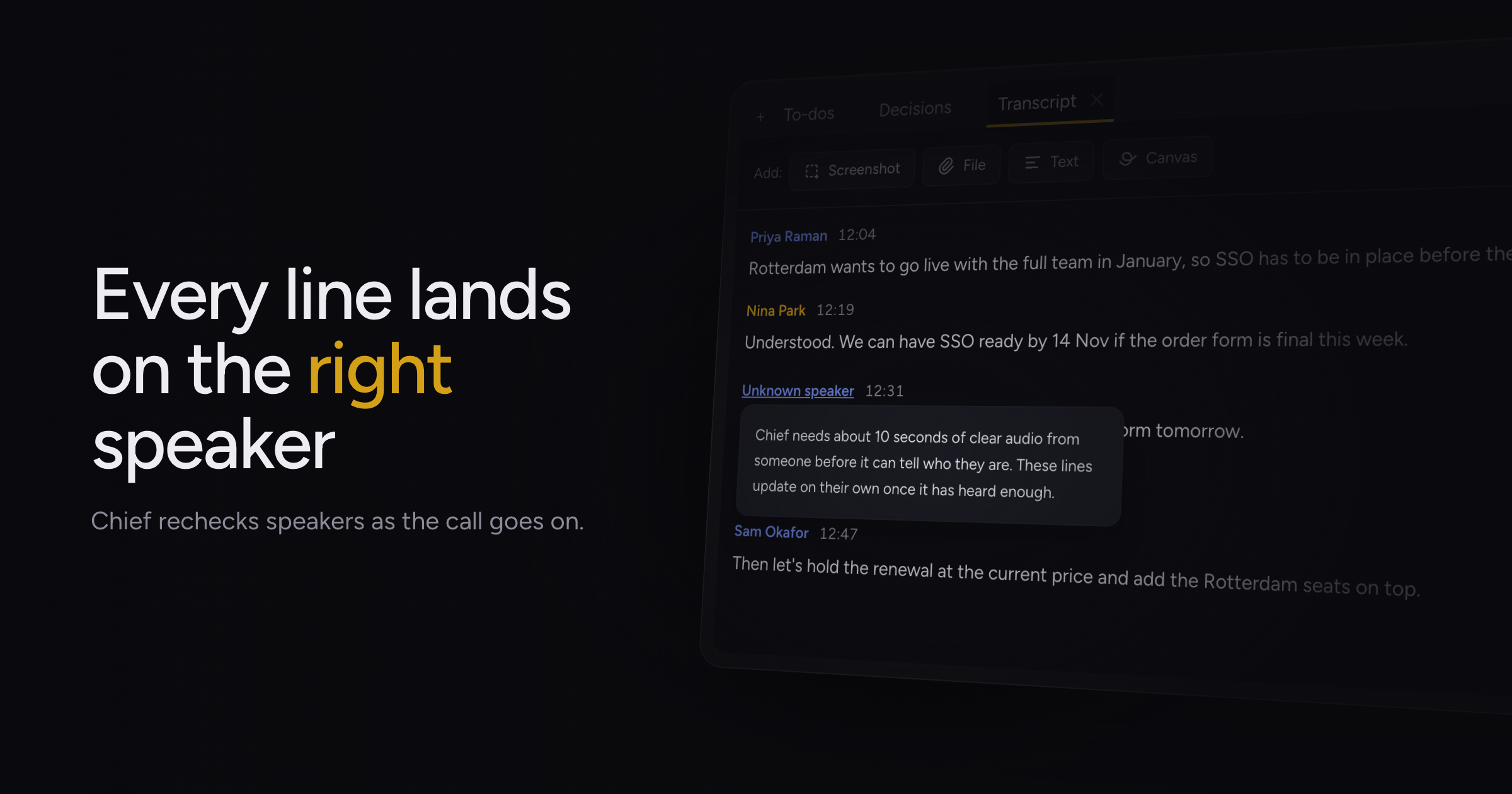 Live Session app v1.1.44: See who said what more accurately in your transcripts